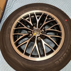 【新品】未装着❗️ナット付き❗️自宅保管❗️HotStuff Chronus CH-113 サマータイヤホイール4本セット 15インチ、ナット付き の画像