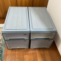 収納ケース　4個セットの画像