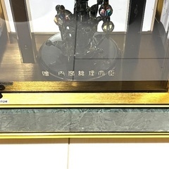 SEIKO 内閣総理大臣贈呈品 高級置き時計 HW926Gの画像