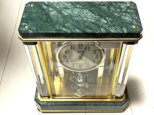 [訳アリ]SEIKO 内閣総理大臣贈呈品　置き時計 HW926G SEIKO 内閣総理大臣贈呈品 高級置き時計 HW926G (yarou0916