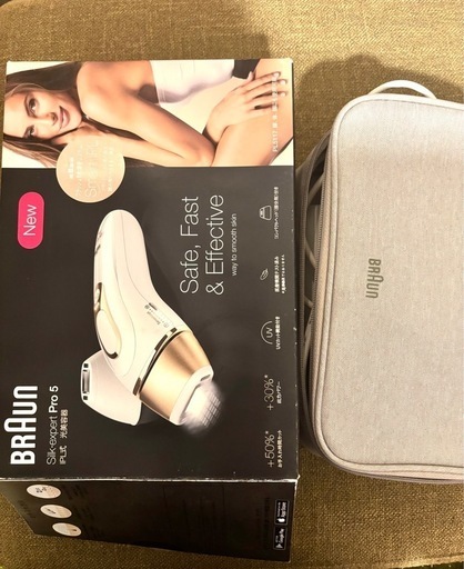 【7/29まで】
BRAUN（ブラウン）脱毛器 シルクエキスパート Pro5 PL5117 ✨定価82,280円 → 10,000円でお譲りします✨