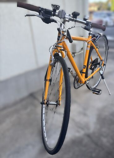 アサヒ クロスバイク WEEKEND BIKES イエロー 7段変速