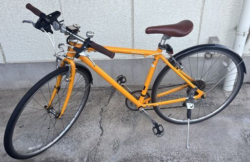 アサヒ クロスバイク WEEKEND BIKES イエロー 7段変速