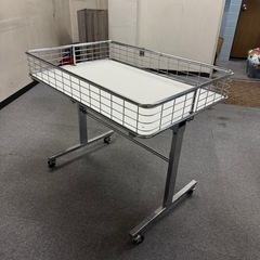 商品陳列ワゴン 陳列台  キャスター付きの画像