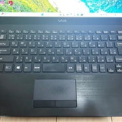 薄型軽量 VAIO ノートPC Corei5 8GB 256GB 高速SSD フルHD Office2024 の画像