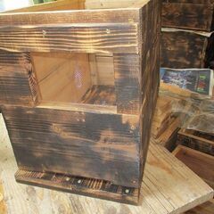 【中古品・西洋蜜蜂巣箱】・頑丈型【巣箱だけの販売に成ります】（蜜蝋塗有り）【スムシ駆除散布・無料】の画像