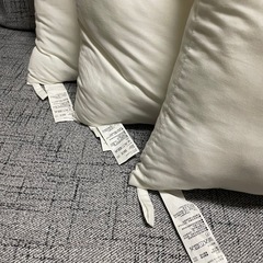 【お話中】無印良品　クッション　クッションカバー　セット　良品計画の画像
