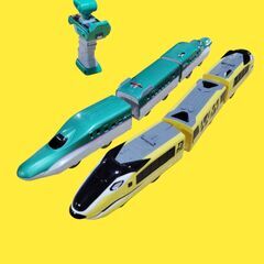 🉐🌈グリップマスコン E5系新幹線はやぶさ＋ドックエクスプレス🌈プラレールの画像