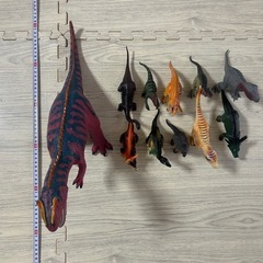 【中古】恐竜フィギュアセット 11体の画像