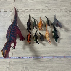 【中古】恐竜フィギュアセット 11体の画像