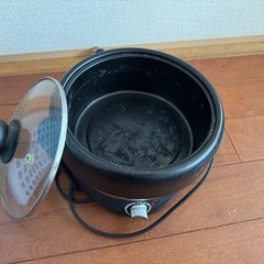 電気式　鍋　1〜2人用　の画像