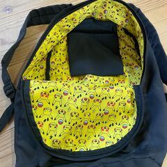 ポケットモンスター　ピカチュウリュックの画像