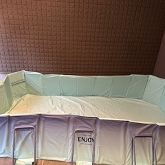 折りたたみ　プールの画像