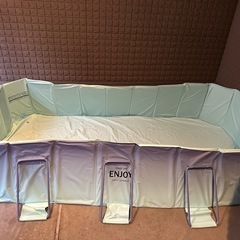 折りたたみ　プールの画像