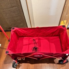 【お取引中】コールマン アウトドアワゴン 赤の画像