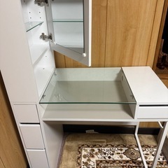 LOWYA デスク　ドレッサー
の画像