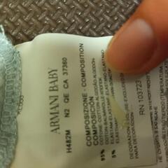 ARMANI BABY長袖Tシャツ　70-80の画像