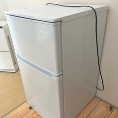 ★美品‼︎　アイリスオーヤマ2021年製90Ｌ冷凍冷蔵庫 IRSD-9B-W★の画像
