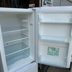 【動作保証あり】IRIS OHYAMA 2021年 AF162-W 162L 2ドア 直冷式 冷凍冷蔵庫【管理KRR759】の画像
