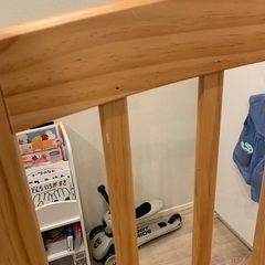 ０円カトージベビーベッド60×90の画像