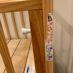０円カトージベビーベッド60×90の画像