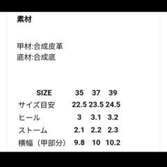サンダルボリュームトングサンダルレディース 22.5cmの画像