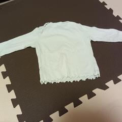 TOCCA フリル付き ホワイト トップス 80の画像