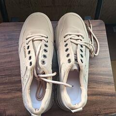 新品 25cm メンズ スニーカー ブラウン 厚底 男女兼用 シューズ 識別番号:【N184-S】の画像