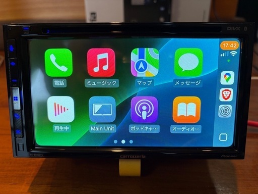 【美品】Pioneer ディスプレイオーディオ Apple CarPlay