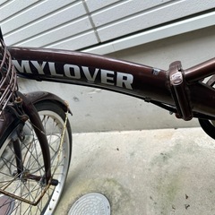 只今、お取り引き中です。折りたたみ自転車 の画像