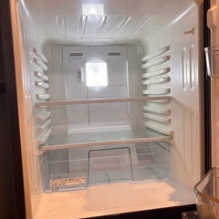 【お話し中】2ドア冷蔵庫　黒　の画像