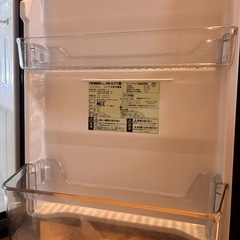 【お話し中】2ドア冷蔵庫　黒　の画像