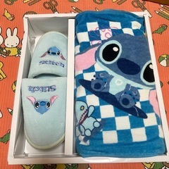 Stitch スティッチ　タオル・スリッパの画像