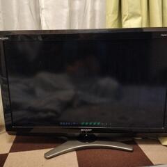 【ジャンク品】シャープ　テレビ　31インチの画像