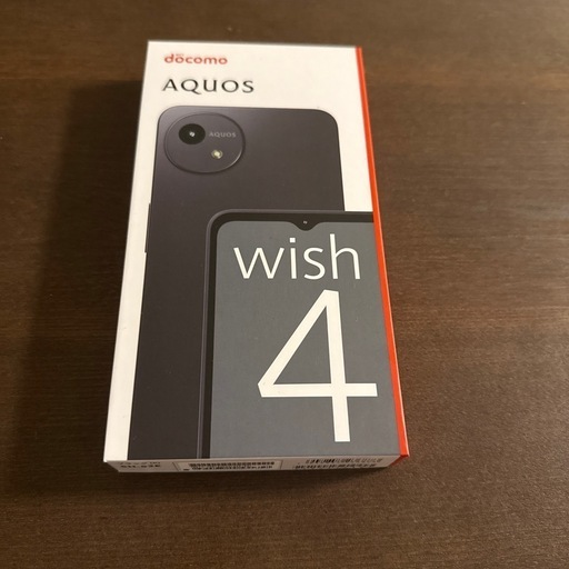 docomo AQUOS wish 4 SH-52E ブラック
