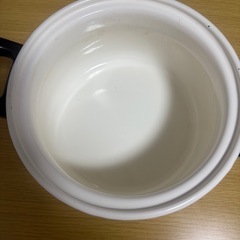 【値下げ中】ホーロー鍋 レトロの画像