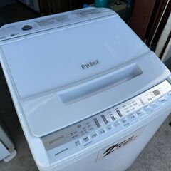 【動作保証あり】HITACHI ビートウォッシュ 2020年 BW-V70F-W 7.0kg 全自動洗濯機 ②【管理KRS788】の画像