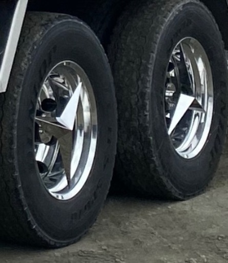 ベンツ型ホイールスピンナー