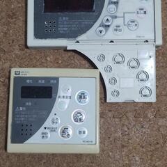 ノーリツ (NORITZ) 給湯器リモコン RC-8201S（浴室内）、RC-8201M（台所）の中古品セットの画像