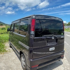 バモス H20年式❗️紫 走行119000km 内外装ともにキレイ‼️の画像