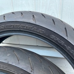 ダンロップ　 GPR300 
120/60r17 150/60R18　の画像