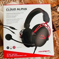HYPER X CLOUD ALPHA HEADPHONEハイパーXクラウドアルファヘッドホンの画像