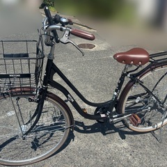 ママチャリ　6段変速　27インチ　BIRTONE RUBINA（ルビナ） 27型 ファミリーサイクルの画像