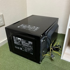 電子レンジ 黒の画像