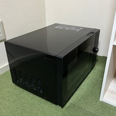 電子レンジ 黒の画像