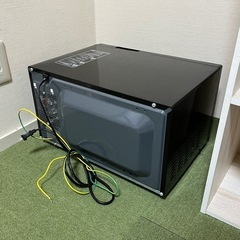 電子レンジ 黒の画像