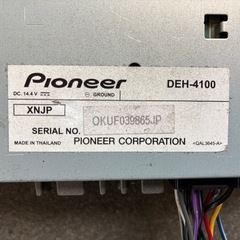 カーオーディオ　CDの画像