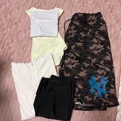 【お譲り先決定¥0】レディース メンズ キッズ 水着 セットの画像