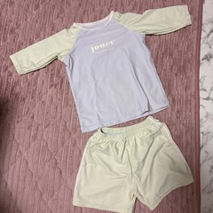 【お譲り先決定¥0】レディース メンズ キッズ 水着 セットの画像