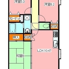 🏢安心の叶えRoom✨『3LDK』船橋市丸山✨敷金礼金無料…